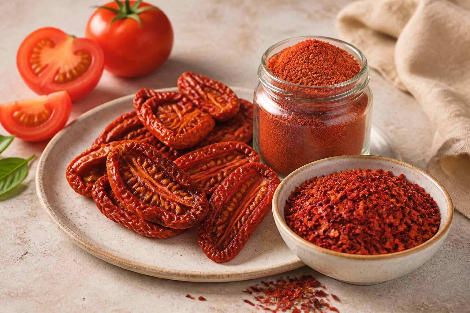 SOLIVERA dried tomato products